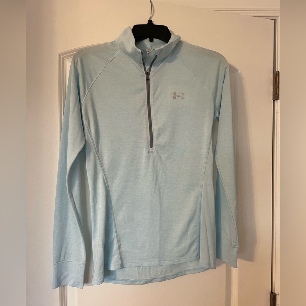 Light blue UnderArmor Quarterzip